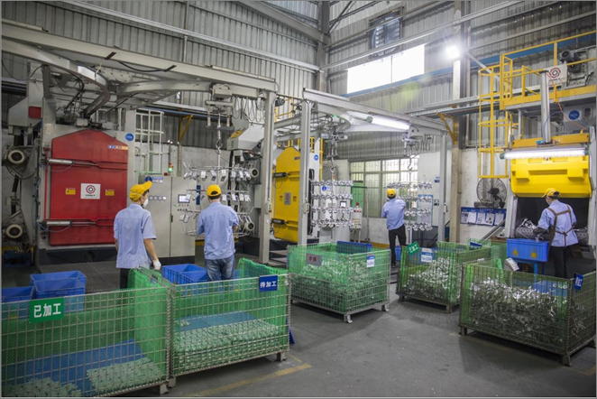 Shot blasting workshop